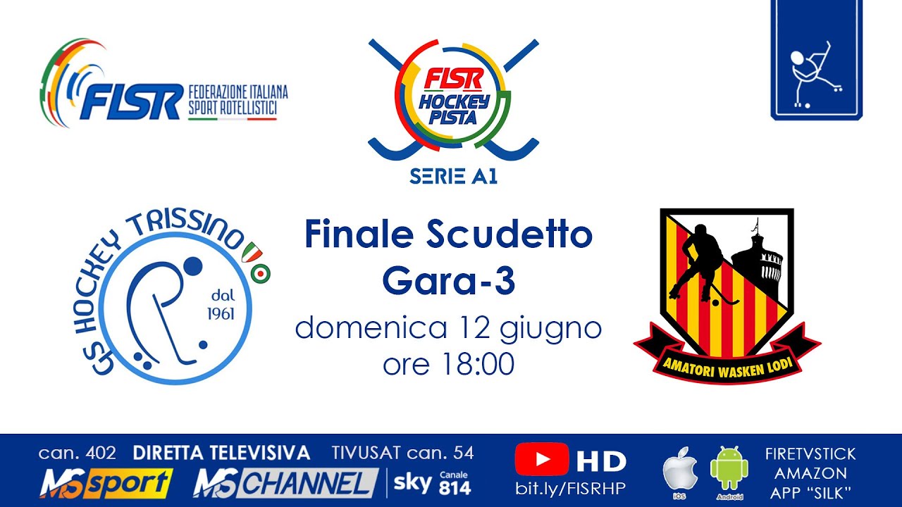 Finale Scudetto, Gara-3 - G.S.H. Trissino x Amatori Wasken Lodi