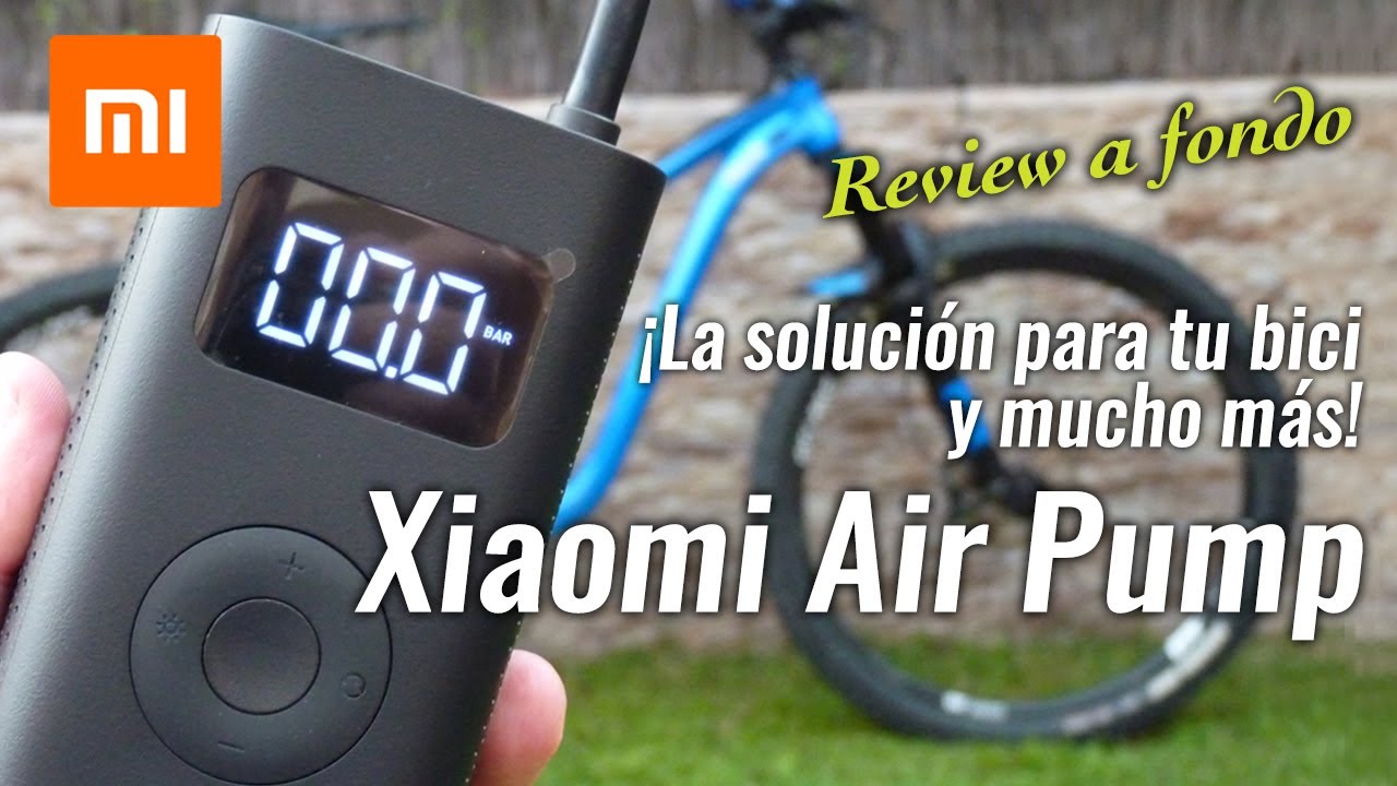 Inflador Xiaomi Mijia Electric Pump | La solución para tu bici y mucho más