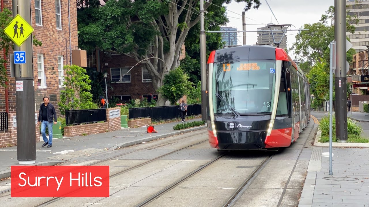 Sydney Light Rail Vlog 55: Surry Hills Morning Trams