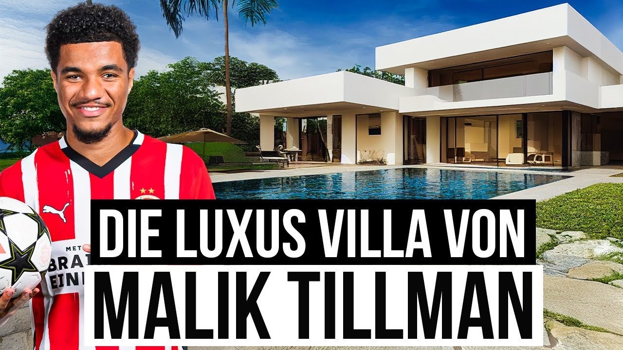 Die Luxus Villa von Malik Tillman | So wohnt der 25 Mio.€ Mann ⚽️