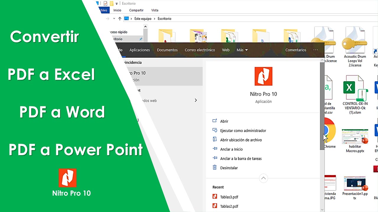 Como Convertir un Documento PDF a Excel, Word, Power Point - 🔴 Cómo Convertir Excel a PDF 2019