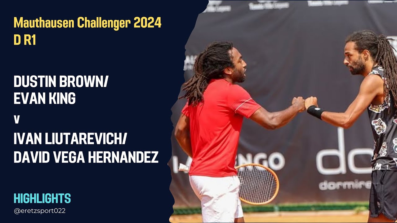 Mauthausen Ch 2024 D R1: Dustin Brown/Evan King v. Ivan Liutarevich/David Vega Hernandez H/L