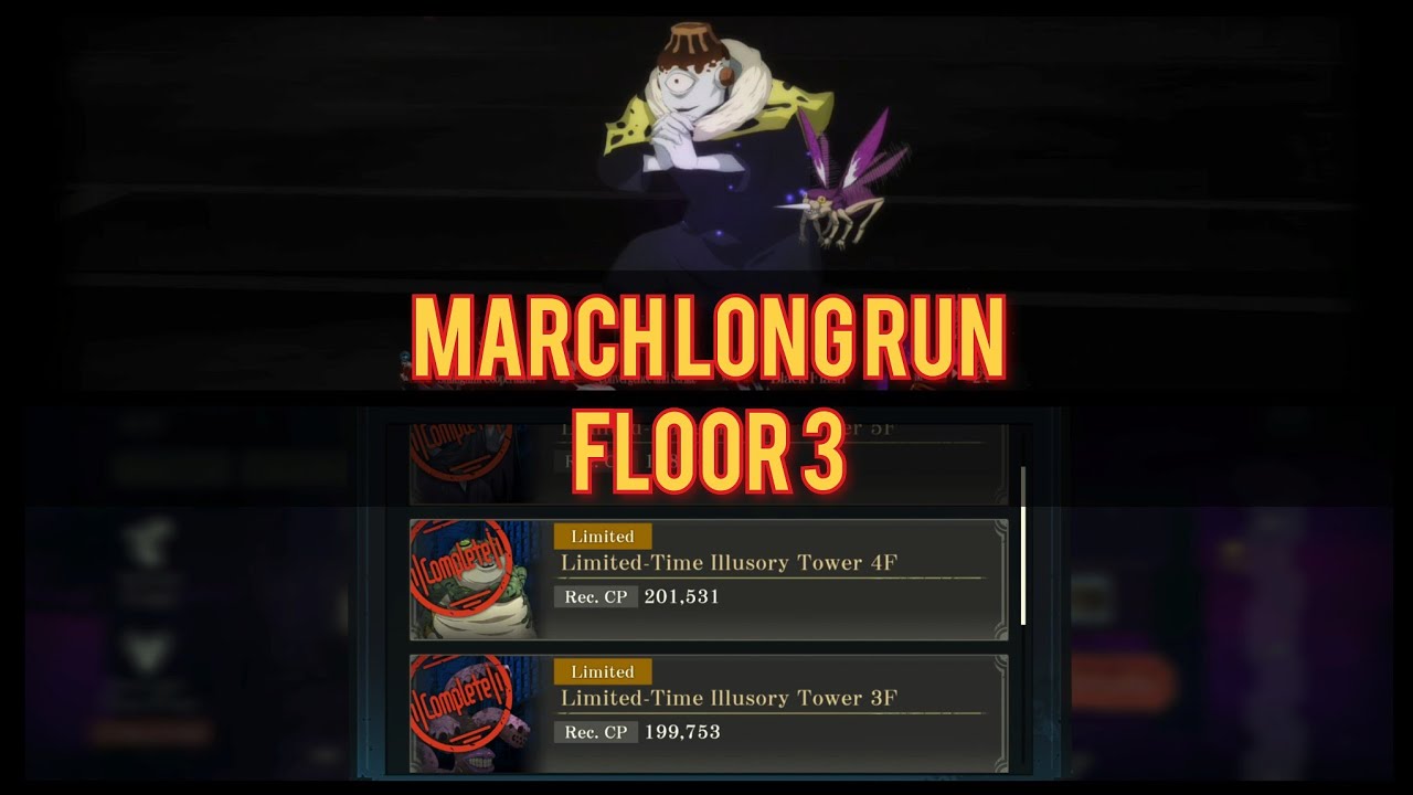 Limited Time Illusory Tower Floor 3 [March 2026] - Jogoat Jogoat Jogoat - JJK Phantom Parade