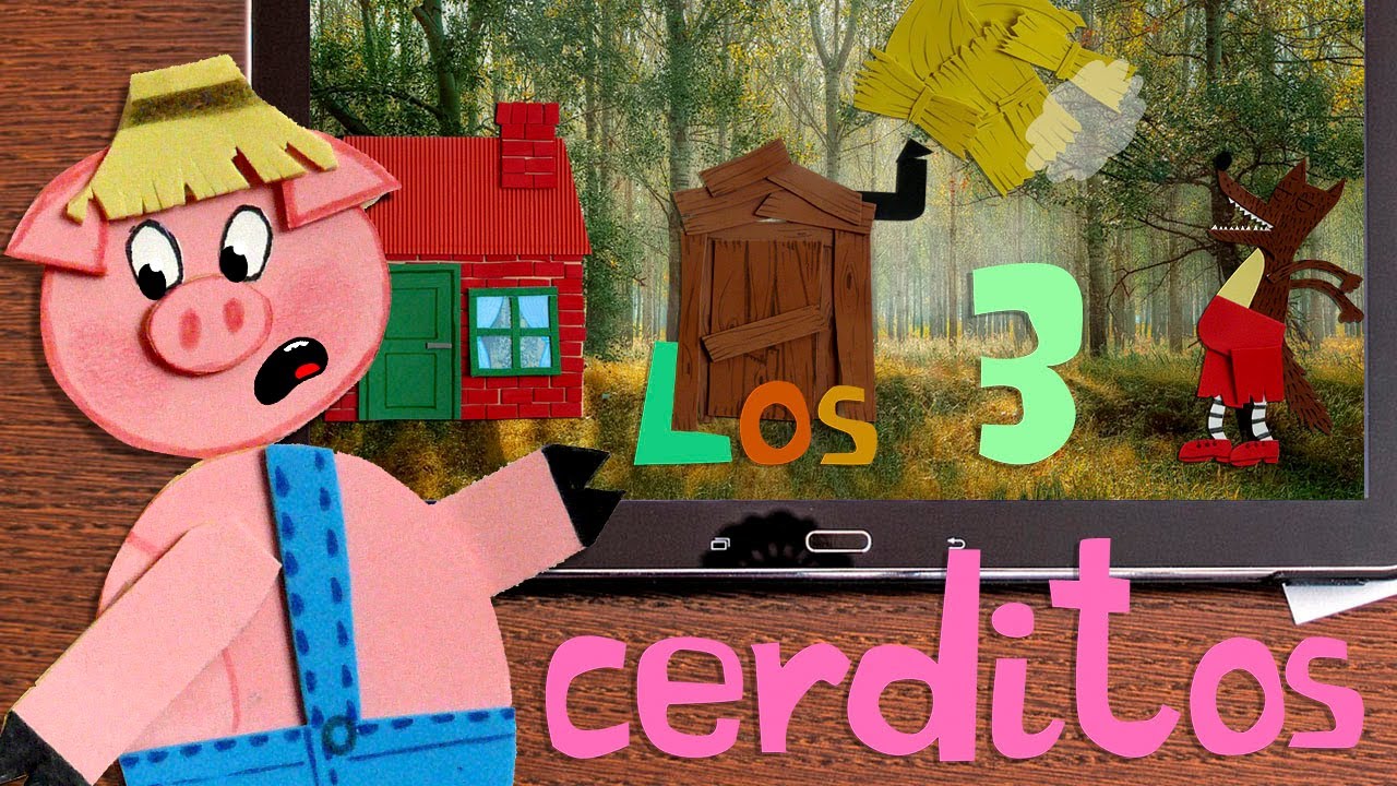 Los Tres Cerditos y el Lobo Feroz