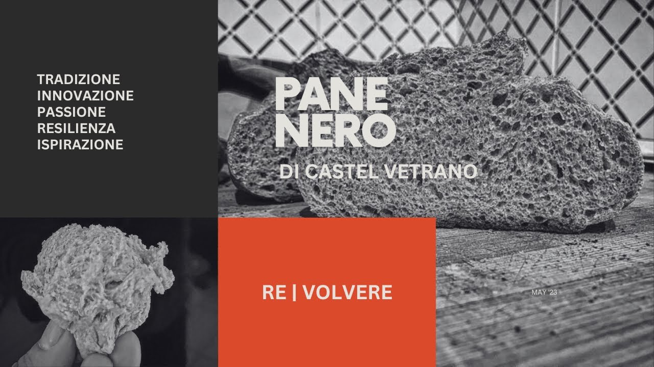 PANE NERO DI CASTELVETRANO freestyle (ricetta completa)