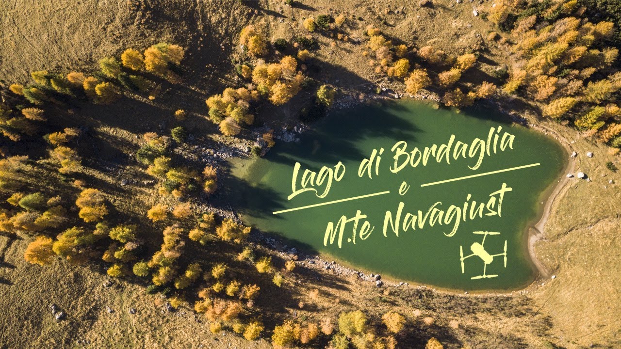 Lago di Bordaglia e Monte Navagiust │ Drone aerial view 4K DJI Mavic PRO