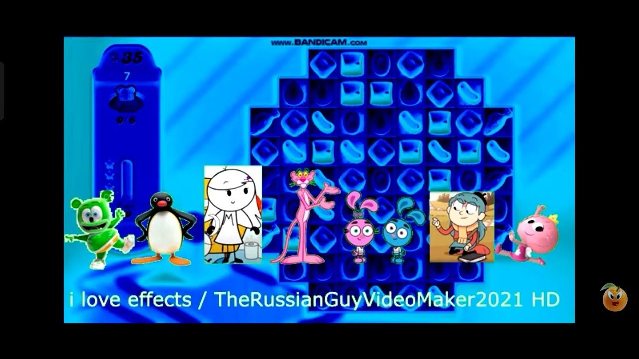 Candy Crush Soda Game Over Sponsored by BFDI Effects Part 1