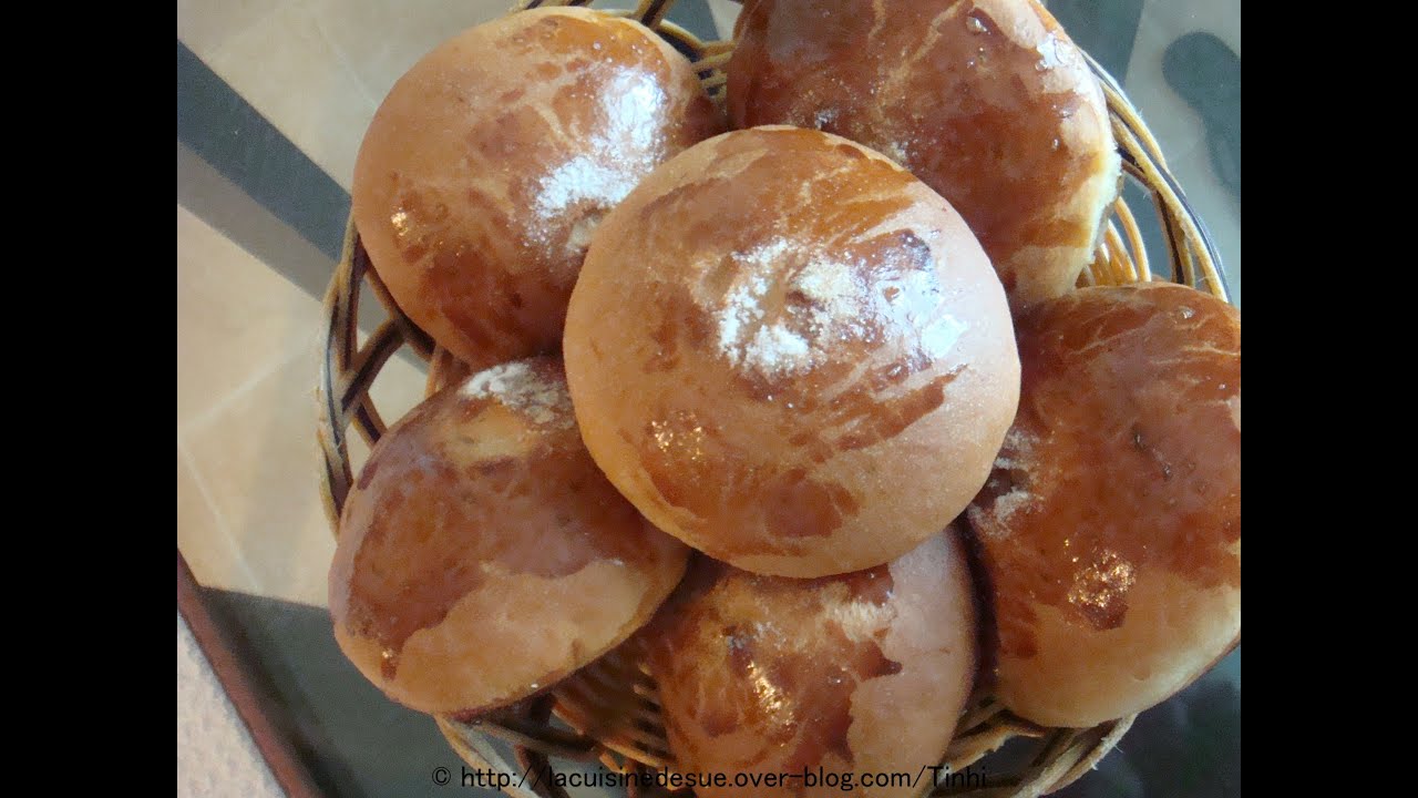 La mona-Briochette sans petrissage- no knead small brioche