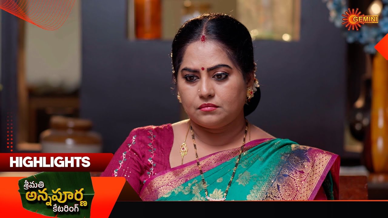 Srimati Annapurna Catering - Highlights of the day | 04 Feb 2026 | Gemini TV