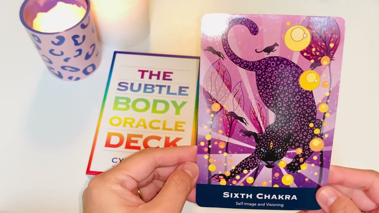 🆕🎁🎉2023 published The Subtle Body Oracle unbox, flip through, review