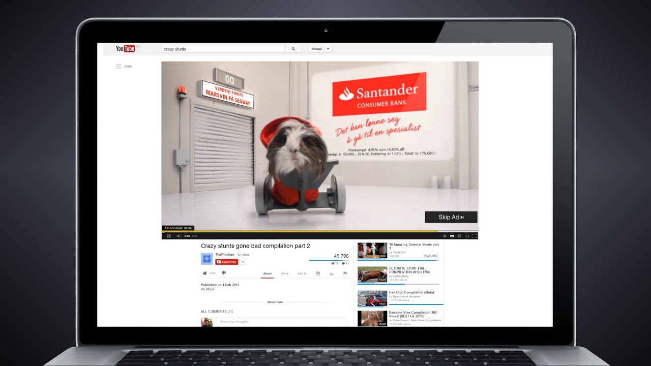 Santander Antiskip Casefilm