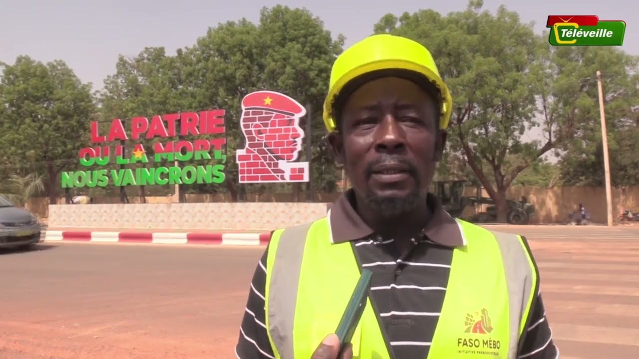 Le capitaine Ibrahim Traore donne un nouveau visage au boulevard Thomas Sankara.