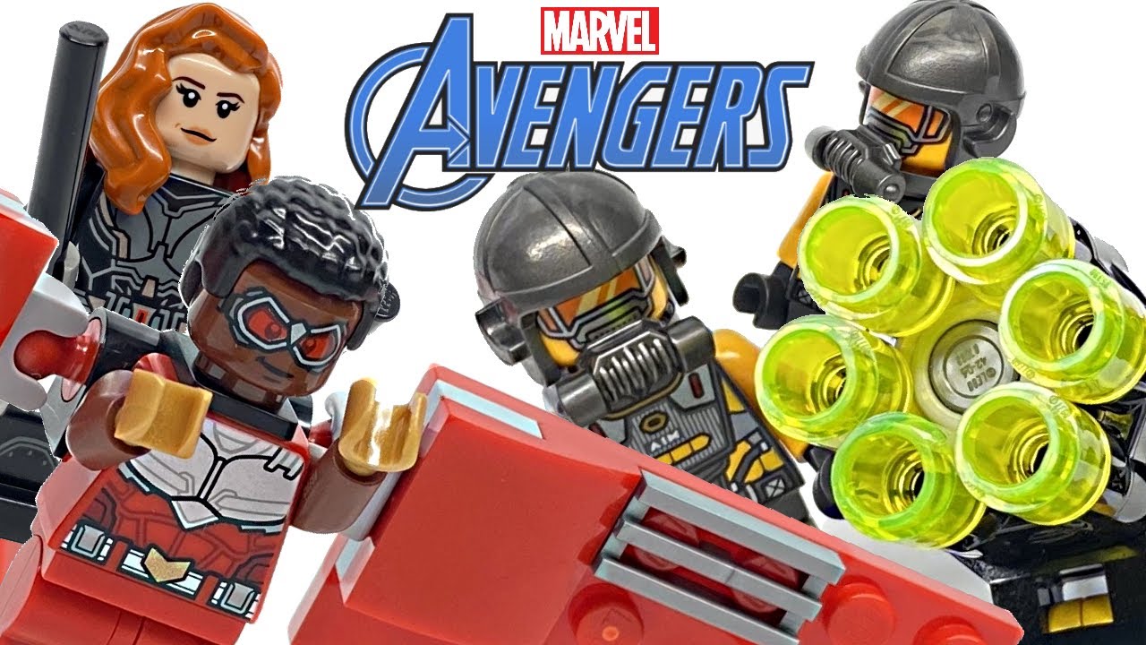 LEGO Avengers Falcon & Black Widow Team-Up review! 2020 set 40418!