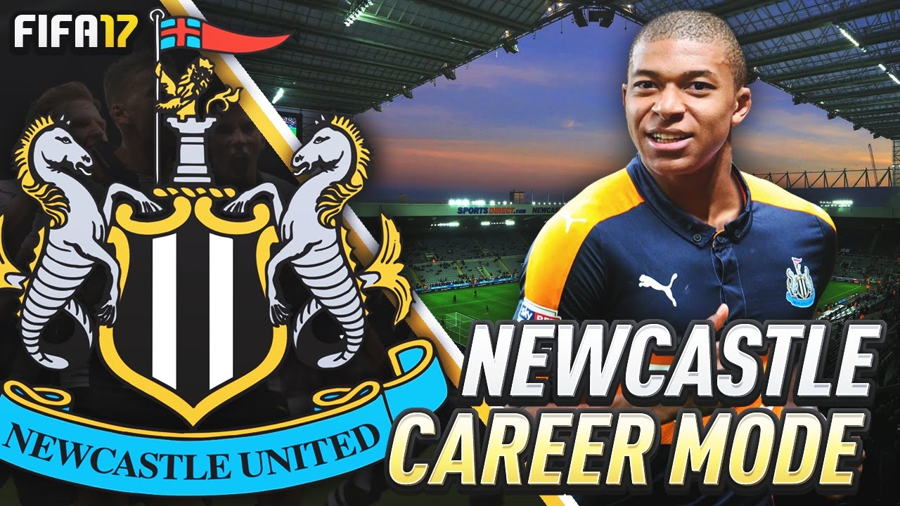 NEWCASTLE DEBUT FOR KYLIAN MBAPPE!!! FIFA 17 Newcastle United Career Mode #25