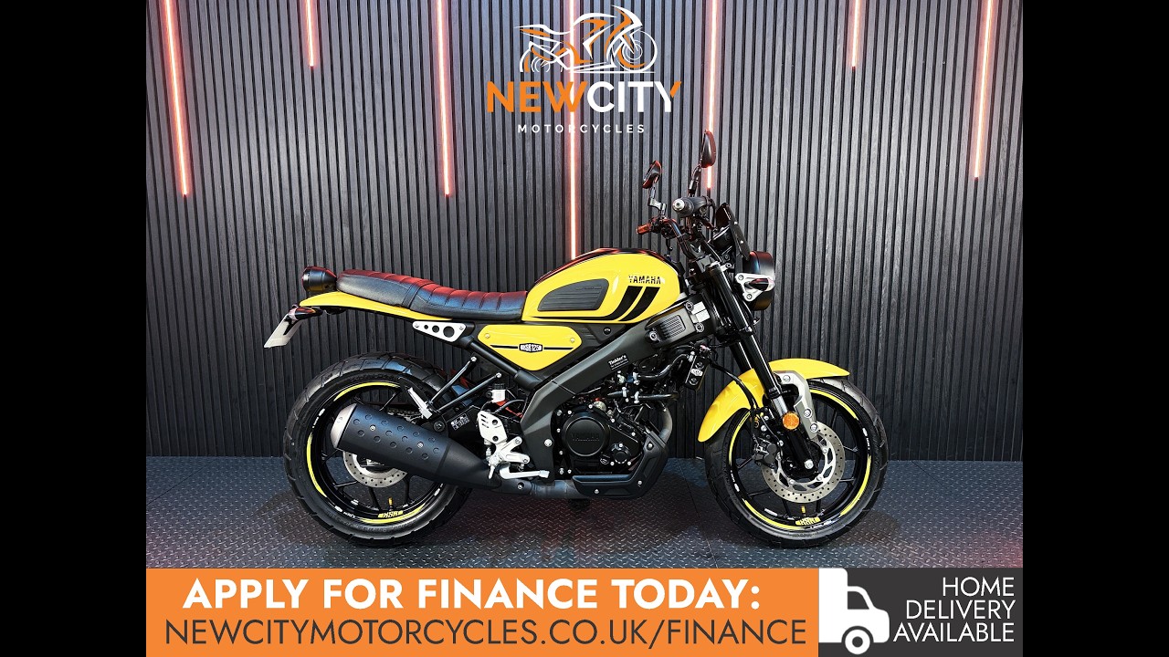 (2021) Yamaha XSR125 Yellow 1153 Miles Used