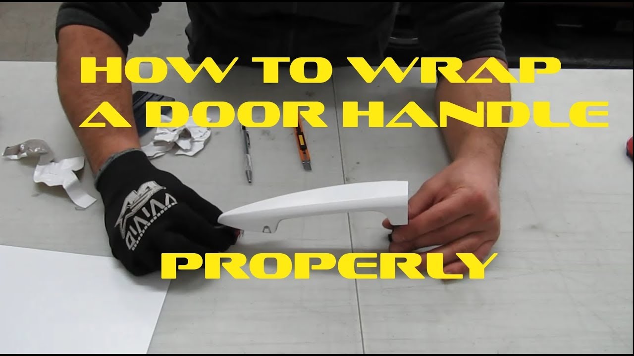 How to wrap a door handle - PROPERLY!