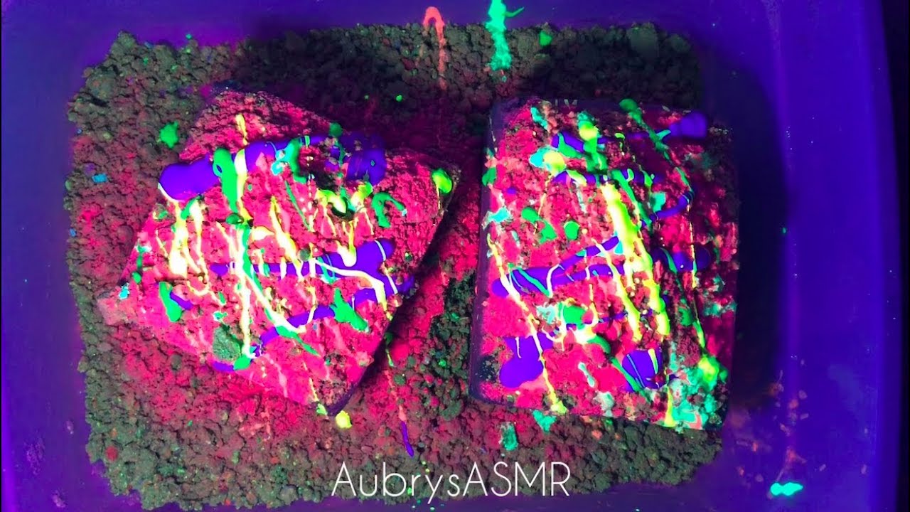 Satisfying Video | black light compilation | (17 min.) no talking