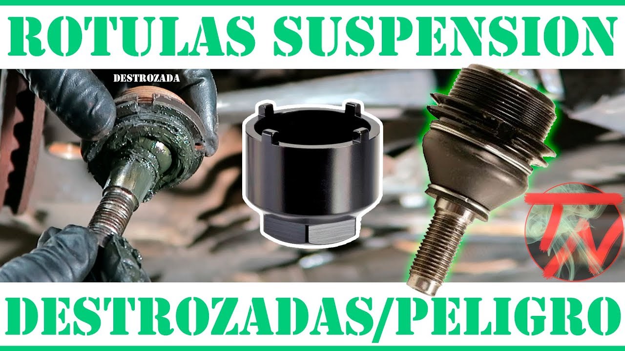 Como cambiar ROTULA de SUSPENSION Rota ( Con y Sin EXTRACTOR ) 😮🛠