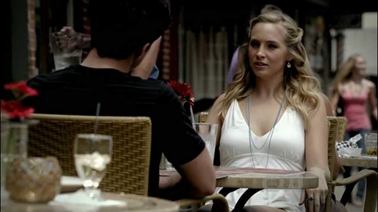 Tyler and Caroline (3x01 - The Birthday, Part 1/4)