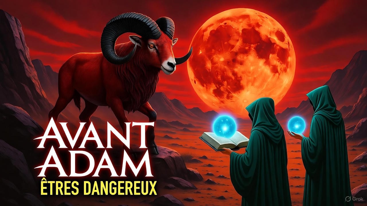 AVANT ADAM  Les créatures qui dirigeaient le monde