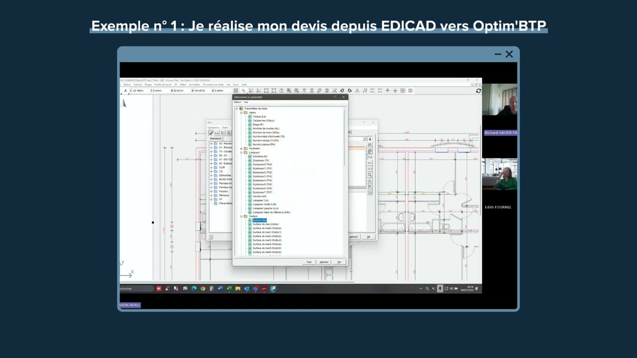 Optim'BTP x EDICAD un duo compl&eacute;mentaire pour vos m&eacute;tr&eacute;s et devis BTP