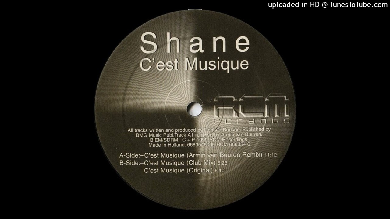 Shane - C'est Musique (Club Mix). 1999