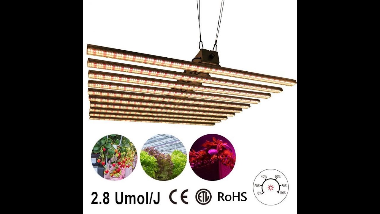 400W 600W 800W 1000W 1200W QUANTUM BOARD LED GROW LIGHT DIMMABLE BAR FIXTURE