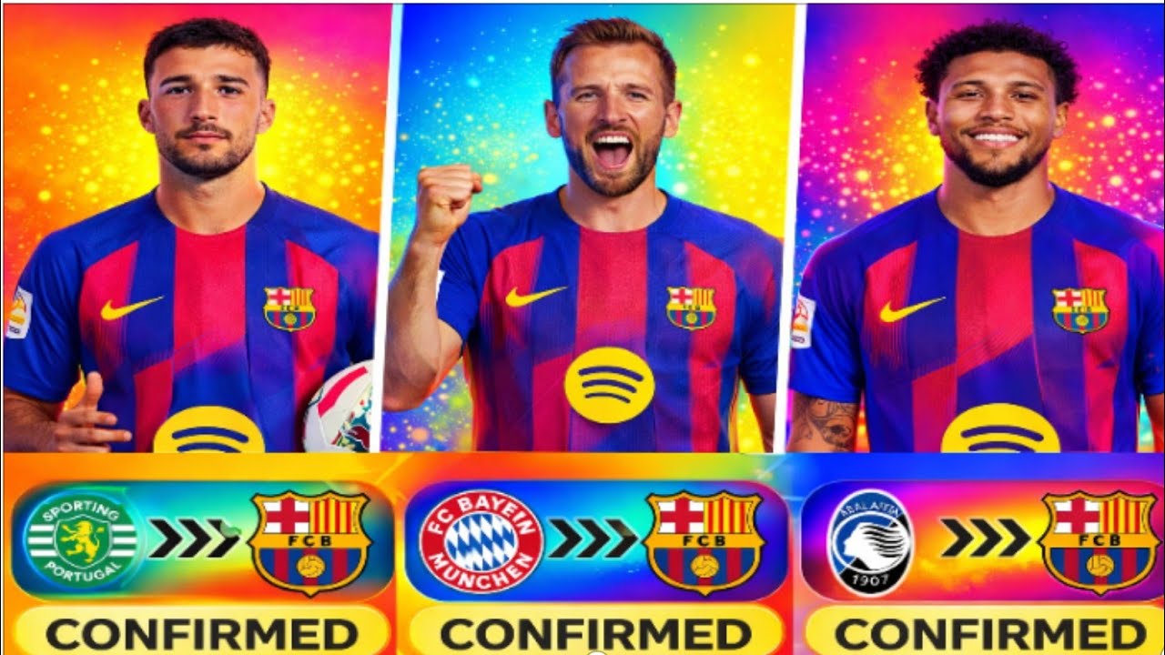 Barcelona Transfer Update 2026: Lewandowski, Kane, Alvarez & Big Moves! #BarcelonaTransfers