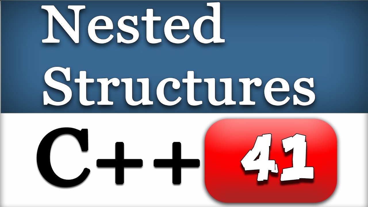Вложенные структуры и оператор точки в C++ | Видеоурок по программированию CPP