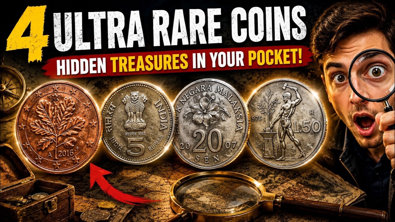 Pocket Change To Millions: Top 4 Shocking Rare Coins Driving Collectors Mad!