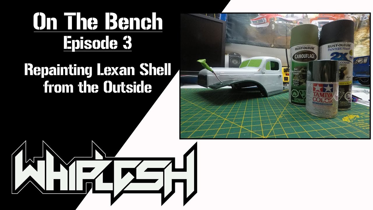 Repainting Lexan Shell from the Outside - OTB Ep.3