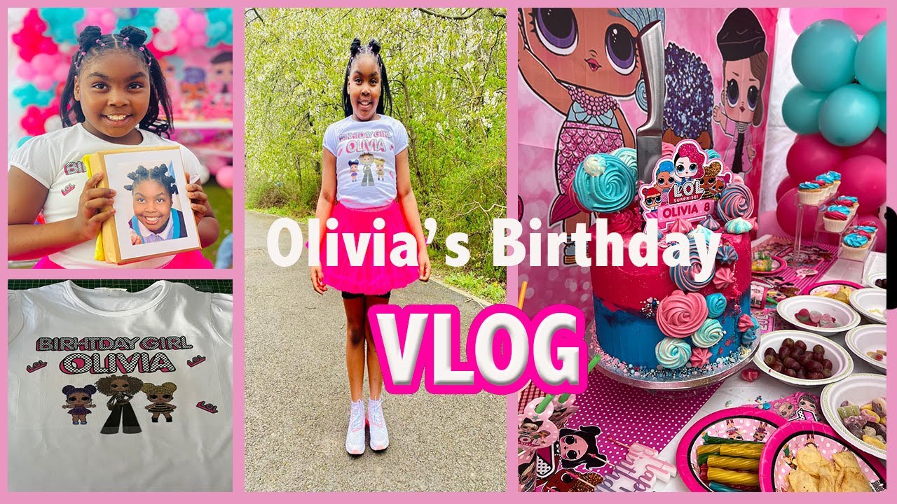 Olivia's 8th Birthday Party | VLOG | LOL Theme | DIY Party Decorations |