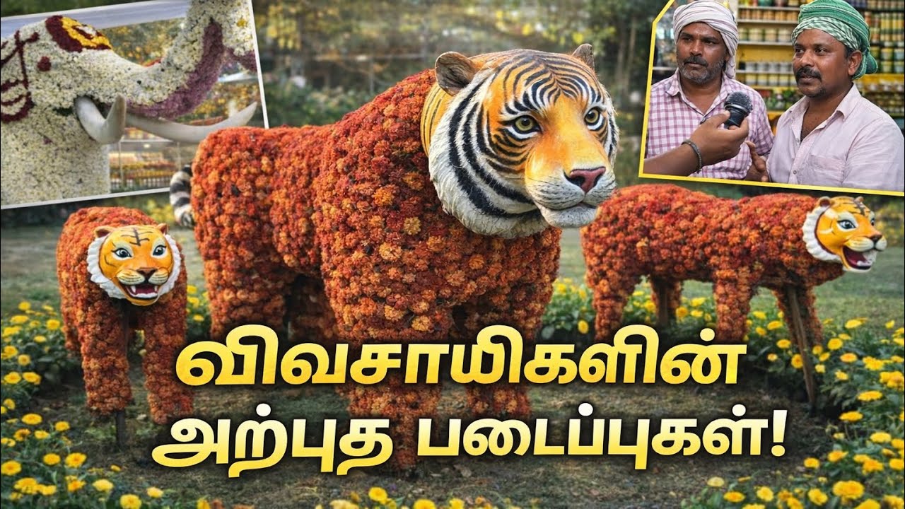 36வது மலர் காட்சி Part 2 – இன்று மட்டும்! பார்க்க தவறாதீர்கள்