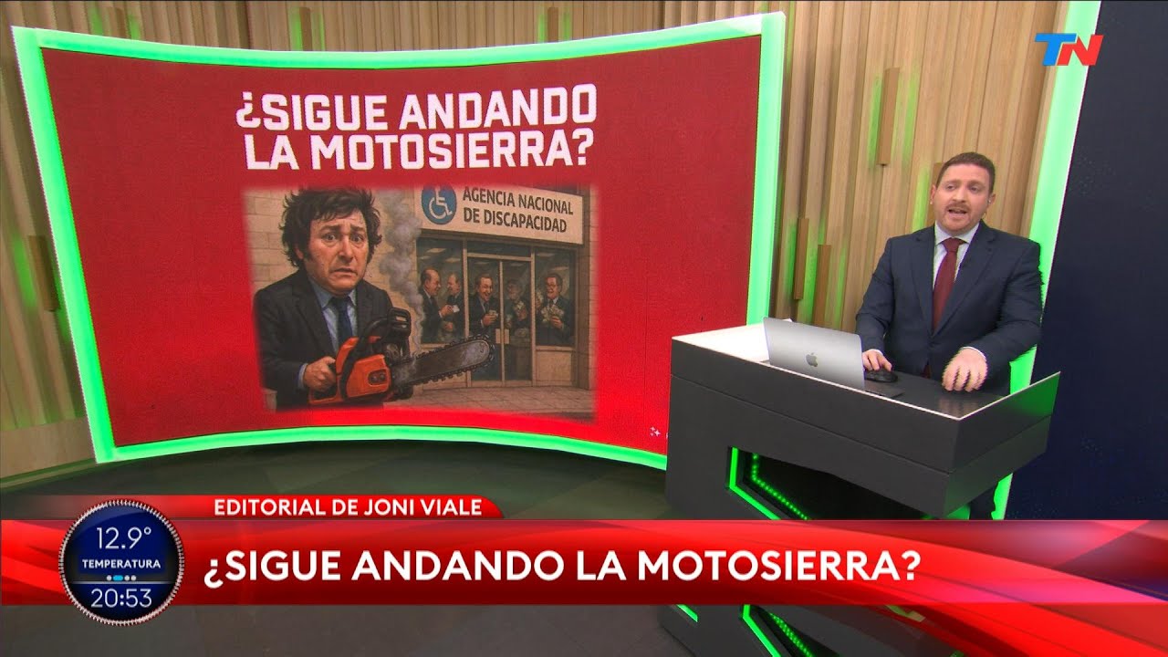 EDITORIAL DE JONI VIALE: “¿SIGUE ANDANDO LA MOTOSIERRA?