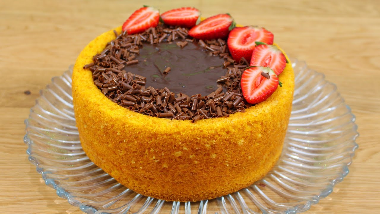 BOLO PISCINA DE CENOURA COM BRIGADEIRO ( DELICIOSO E LINDO)