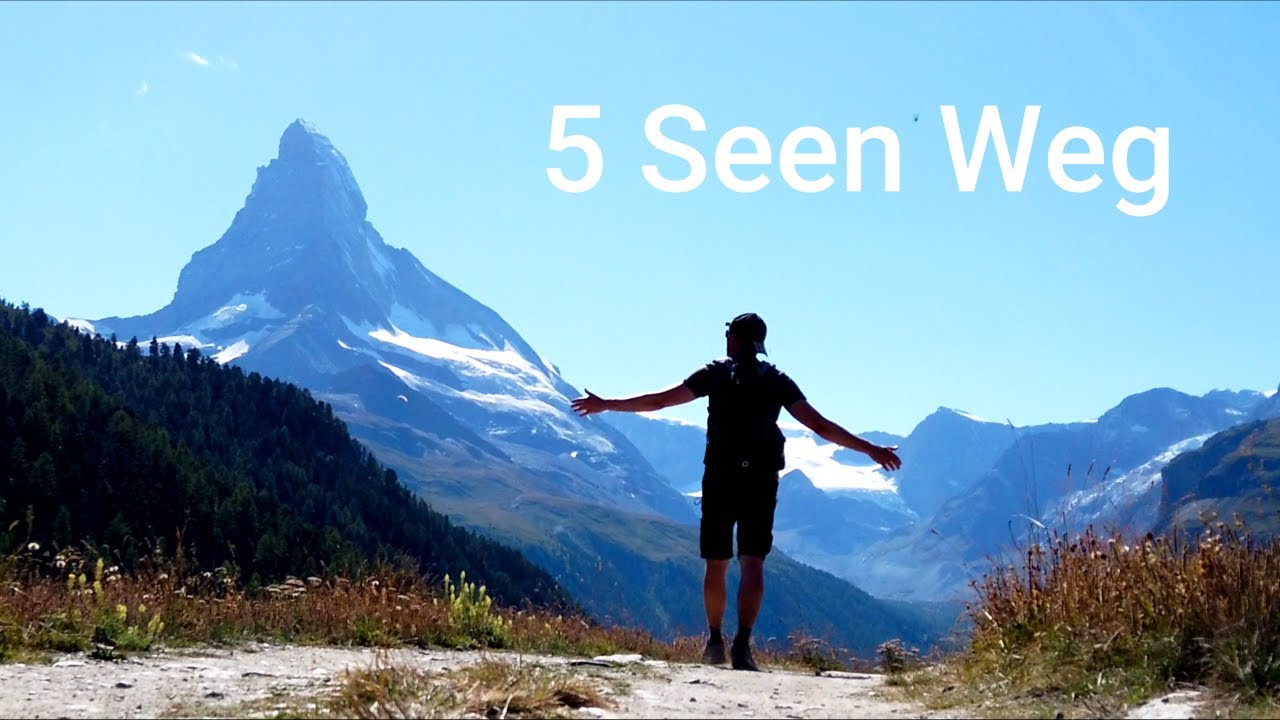 5 Seen Weg in Zermatt - Wandern am Matterhorn, Kanton Wallis - Schweiz
