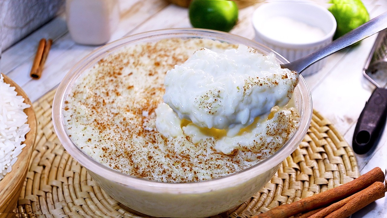 ARROZ DOCE DE MICROONDAS, PRONTO EM MENOS DE 15 MINUTOS