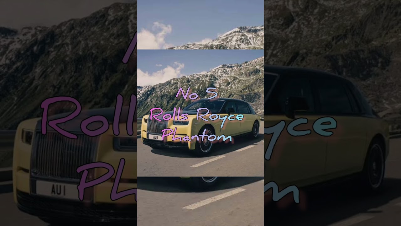 Top 5 most luxurious cars in the world 🌎#top5cars #foryou #listiclevideos top#subscribe
