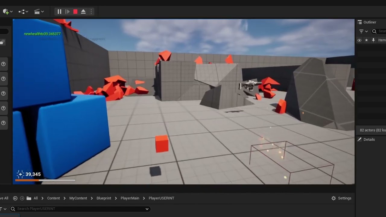 Update  Arenos  Gamedevelopment part2 