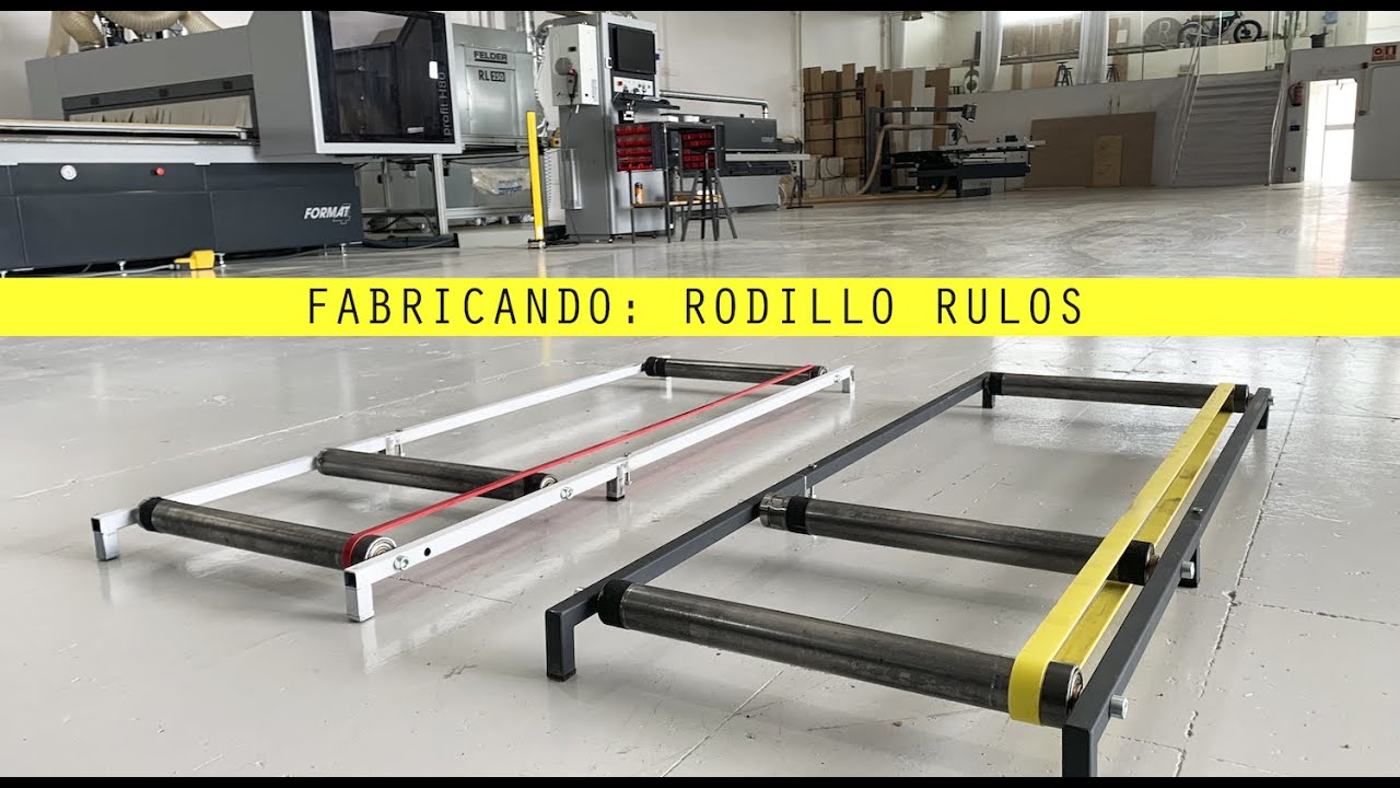 FABRICANDO Rodillo Rulos Bicicleta (PARTE 1)
