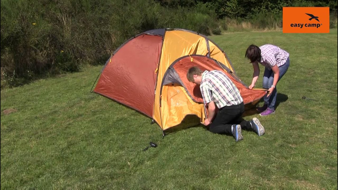 Easy Camp Eclipse 300 Tent Pitching Video | Just Add People