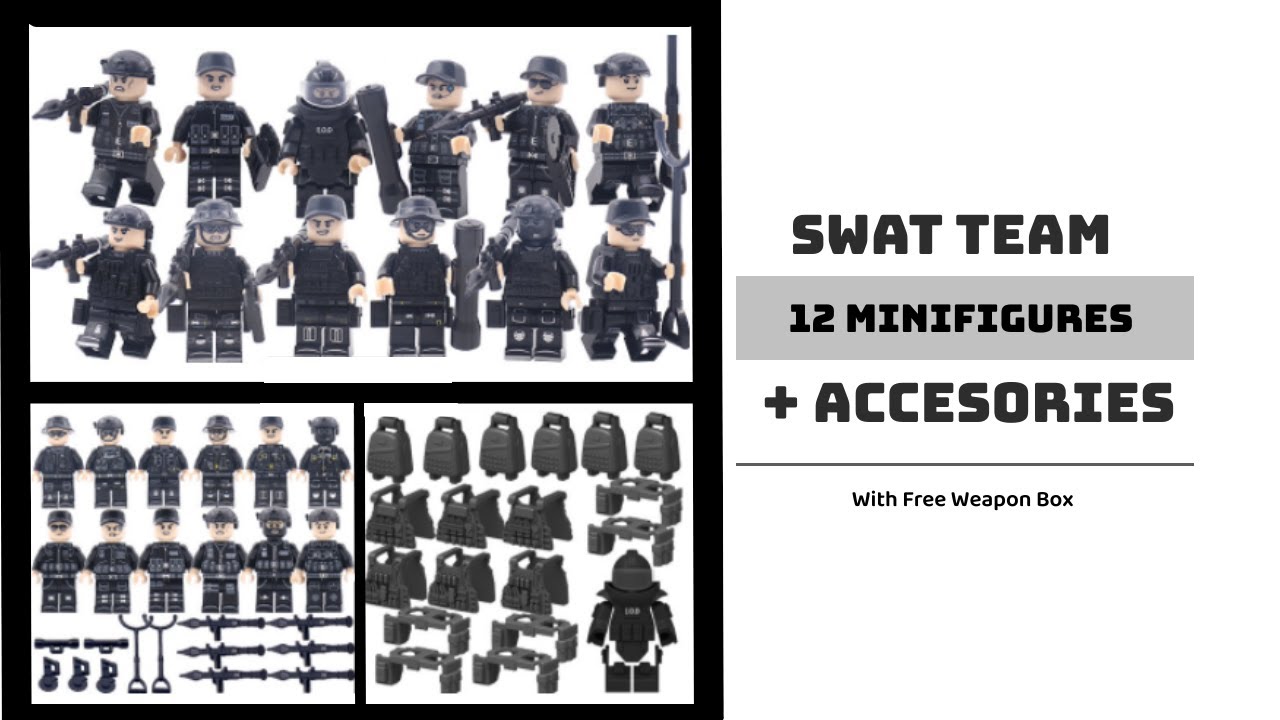 Bootleg Lego: SWAT TEAM - Unspecified Brand