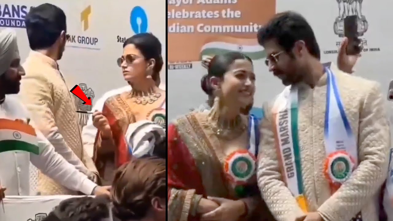 Vijay Deverakonda And Rashmika Mandanna Visuals At New York | Rashmika Mandanna Latest Video