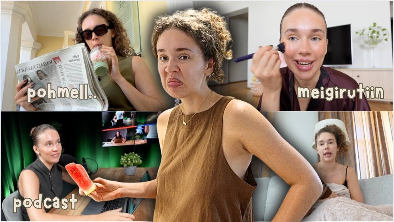 VANAHEA MARIA VLOG: pohmell, meigirutiin & podcast
