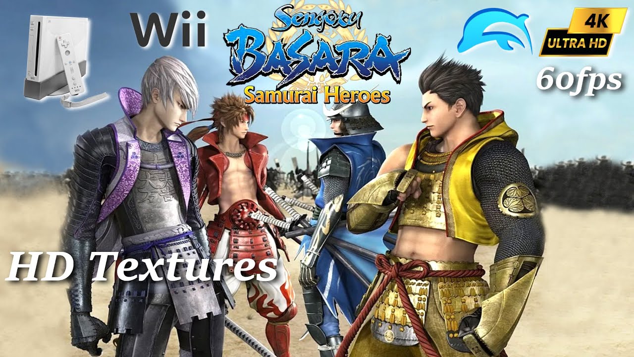 Sengoku Basara: Samurai Heroes ( Basara 3 ) ~4K Wii HD Texture  60FPS  Dolphin PC