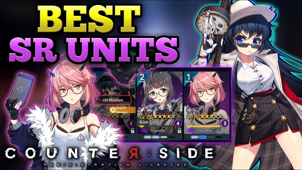 [COUNTER: SIDE] Best SR units, Def Breakers, AOE Damage dealers