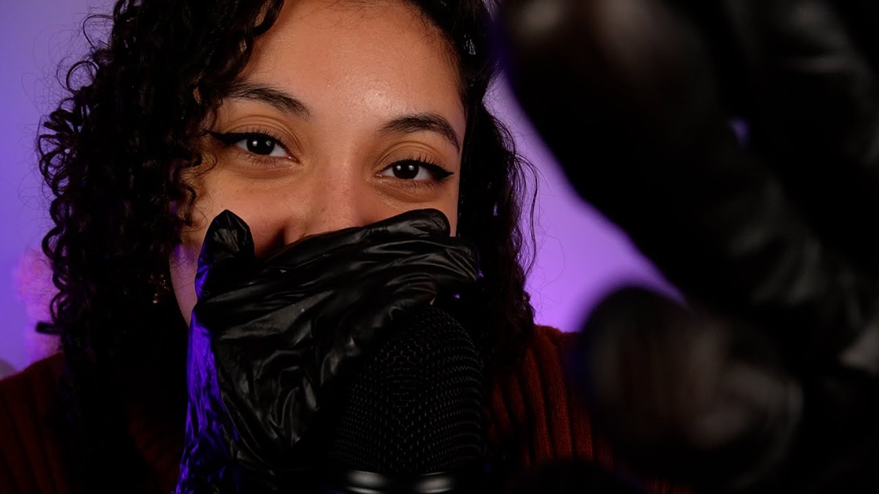 *WET MOUTH SOUNDS* & Soft Glove Sounds (new fav combo) 😴 | ASMR