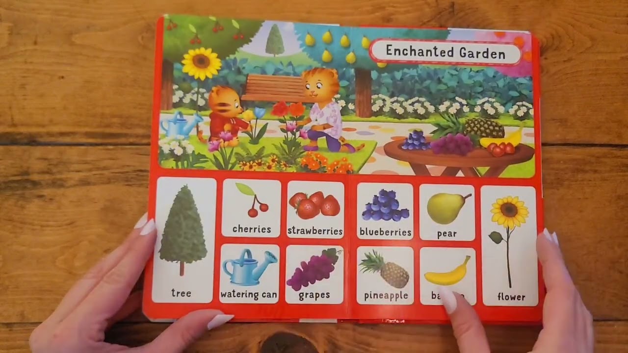 Daniel Tiger My First 100 Neighborhood Words (Flipthrough)