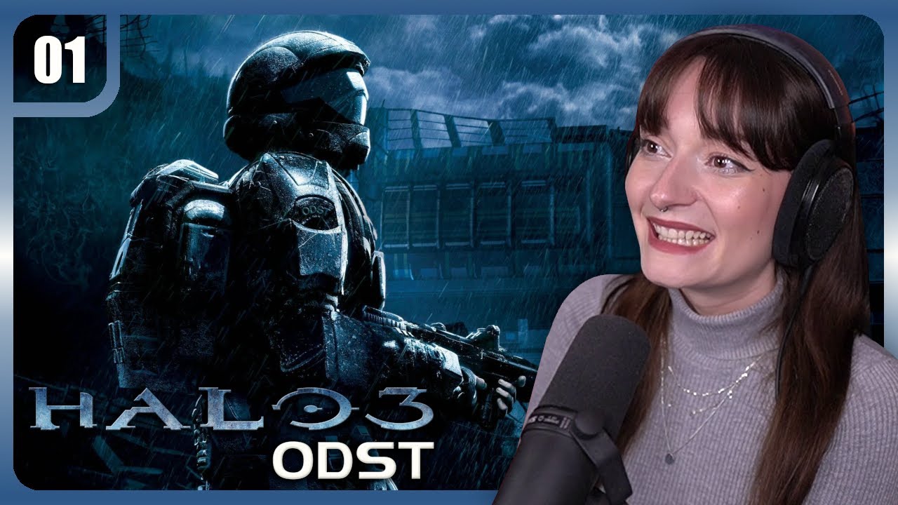 PREPARE TO DROP! My first HALO 3: ODST playthrough - Ep.1 | Let's Play