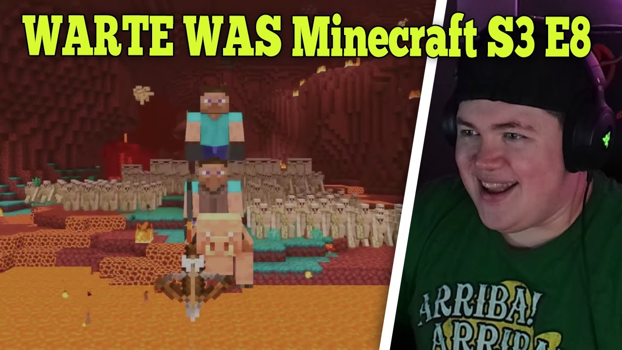 WAIT WHAT Minecraft #8 S3 | REAKTION